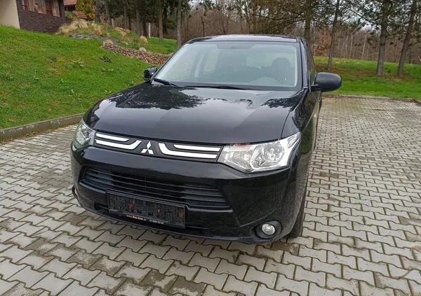 mitsubishi outlander małopolskie Mitsubishi Outlander cena 23990 przebieg: 184800, rok produkcji 2013 z Nidzica